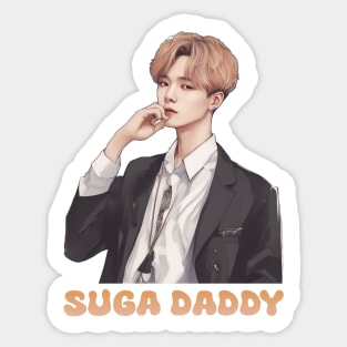 Suga BST Sticker